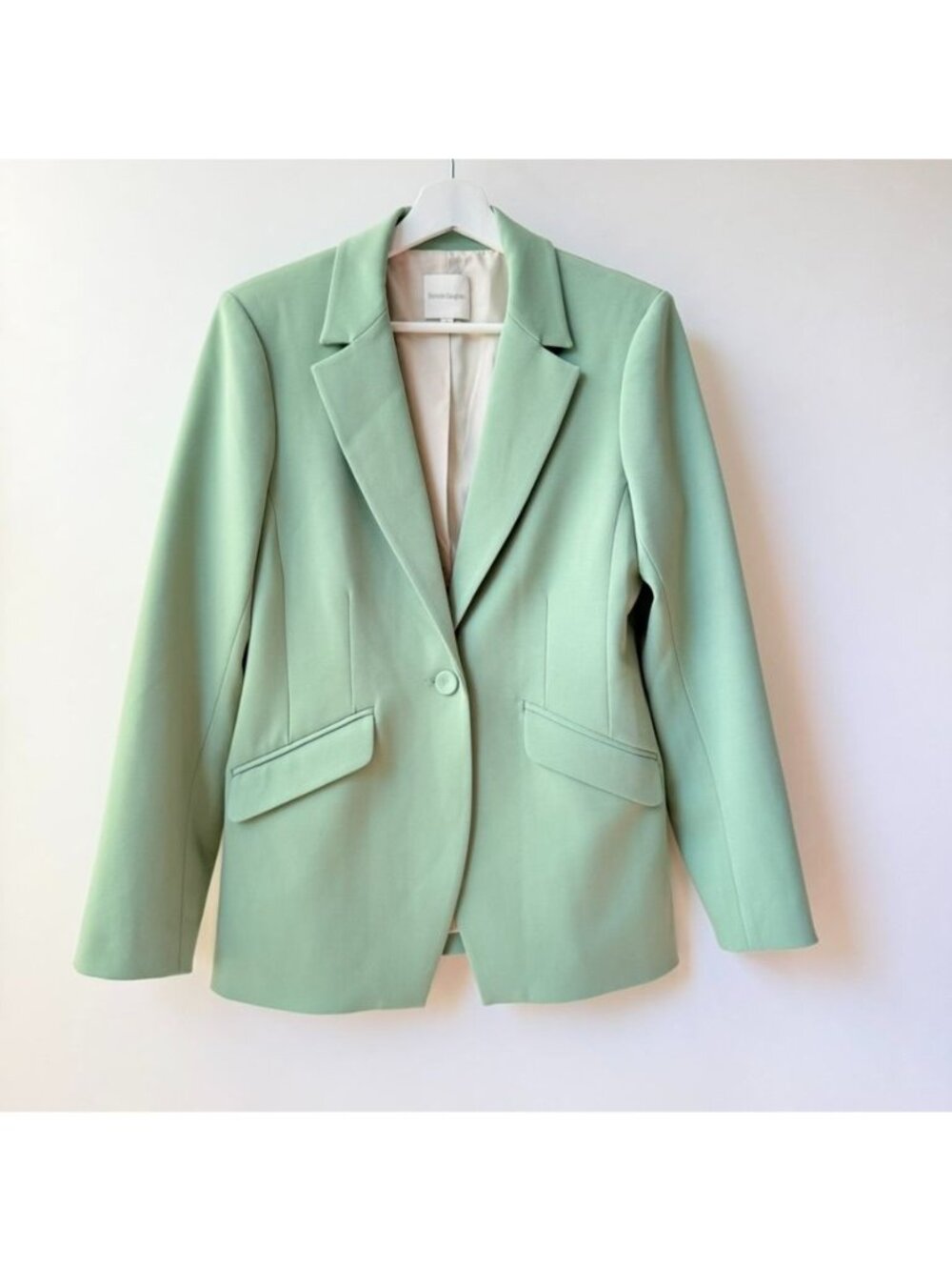 Favorite Daughter The Favorite Blazer Mint Green Women's Size M